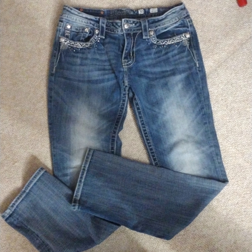 Miss Me straight leg jeans